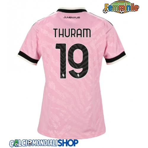 Maglie da calcio Juventus Khephren Thuram #19 Seconda Maglia Femminile 2026-27 Manica Corta